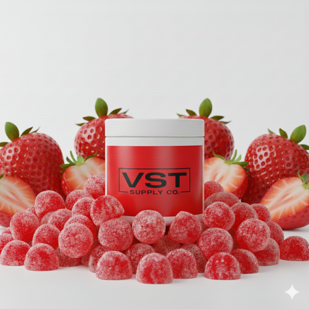 Strawberry Ready to Make Gummy Mix-Gelatin