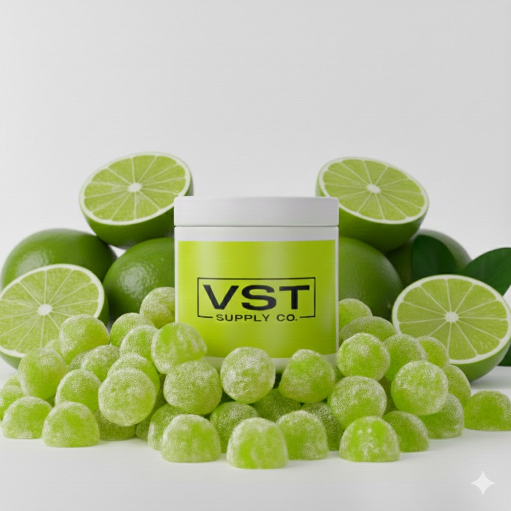 Lime Ready To Make Gummy Mix-Gelatin