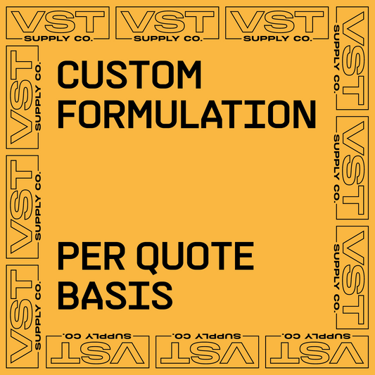 Custom Formulation - Per Quote Basis
